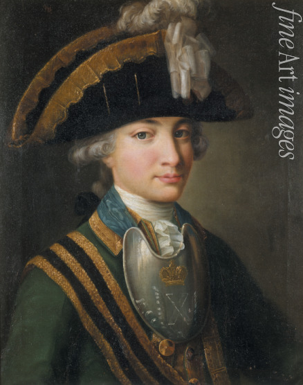 Unbekannter Künstler - Porträt von Baron Alexander Sergeewitsch Stroganow (1771-1815)