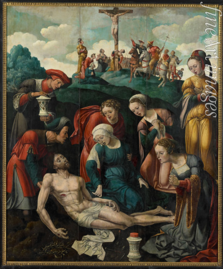 Buys Cornelis Cornelisz. the Younger - The Lamentation over Christ