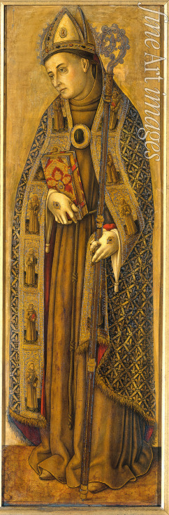 Crivelli Vittore - Der Heilige Ludwig IX. von Frankreich