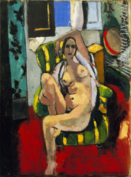 Matisse Henri - Odalisque with a Tambourine