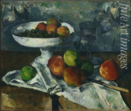 Cézanne Paul - Stillleben mit Obstschale