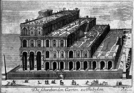 Anonymous - Hanging Gardens of Babylon (from the Book of Humphrey Prideaux)