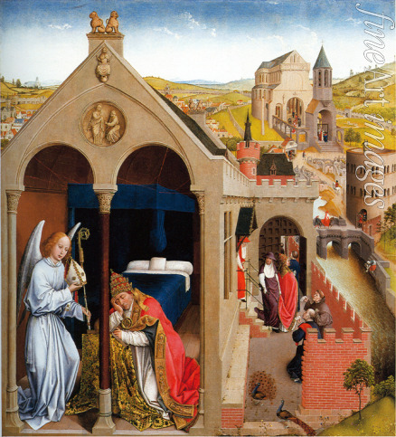 Weyden Rogier van der - Dream of Pope Sergius