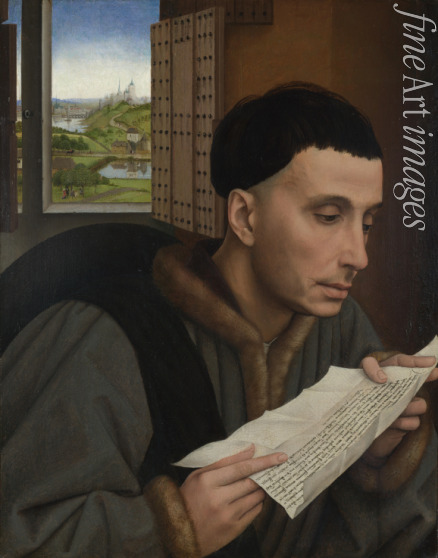 Weyden Rogier van der - Man Reading (Saint Ivo?)