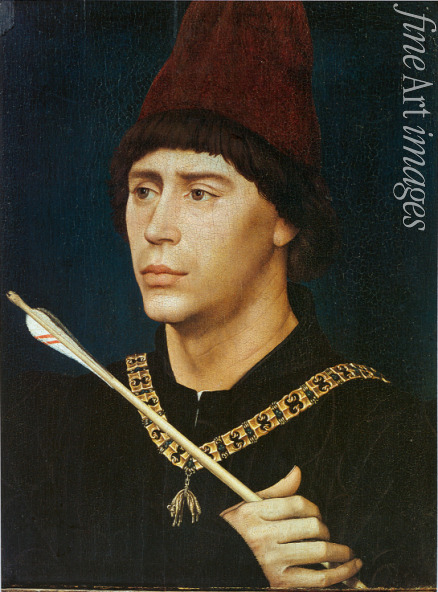 Weyden Rogier van der - Portrait of Antoine, bastard of Burgundy