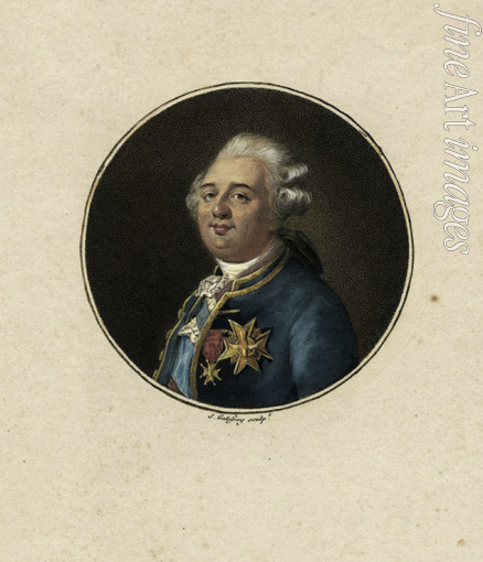 Godefroy Jean - Portrait of the King Louis XVI (1754-1793)