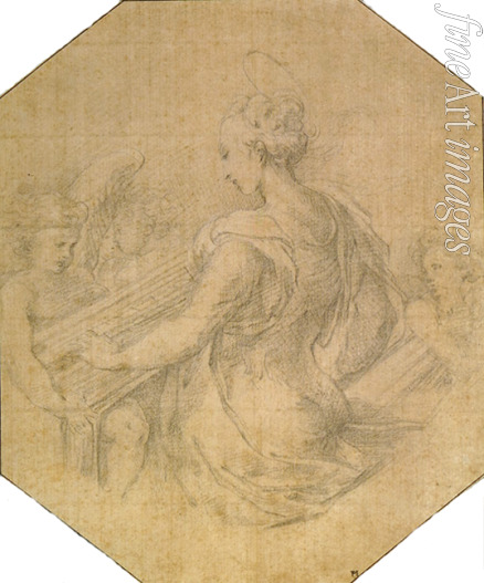 Parmigianino - Die heilige Cäcilia
