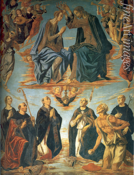 Pollaiuolo Piero del - Die Marienkrönung