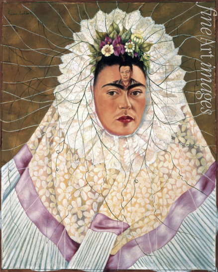 Kahlo Frida - Self-Portrait as Tehuana or Diego on My Mind