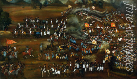 Iranischer Meister - Die Schlacht zwischen Persern und Russen bei Sultanabad am 13. Februar 1812