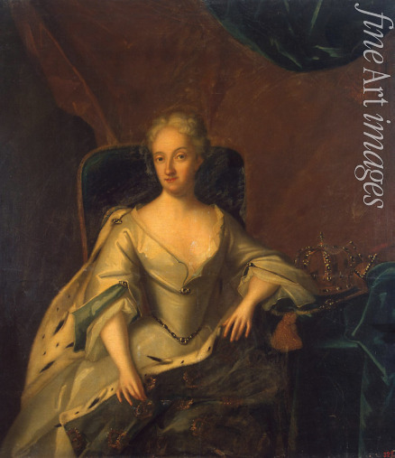 Unbekannter Künstler - Königin Ulrika Eleonore von Schweden (1688-1741)