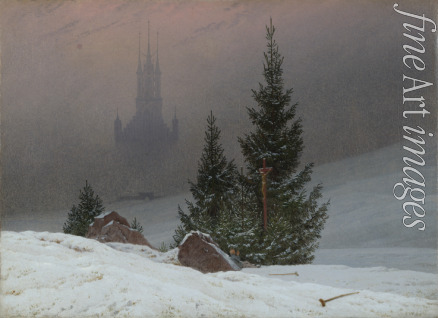 Friedrich Caspar David - Winter Landscape