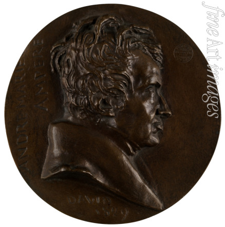 D'Angers Pierre-Jean David - Portrait of André-Marie Ampère (1775-1836)