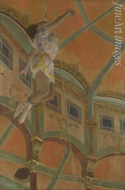 Degas Edgar - Miss Lala im Zirkus Fernando