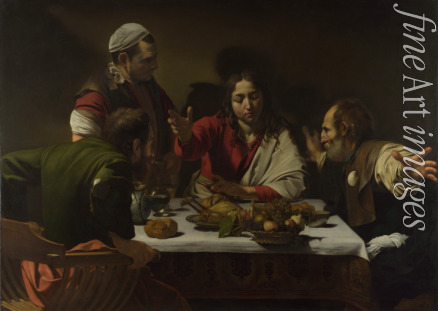 Caravaggio Michelangelo - Das Abendmahl in Emmaus