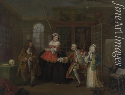 Hogarth William - Marriage à-la-mode. 3. The Inspection