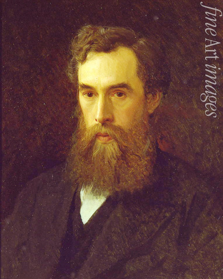 Kramskoi Ivan Nikolayevich - Portrait of the collector, patron and founder of the gallery Pavel Tretyakov (1832-1898)