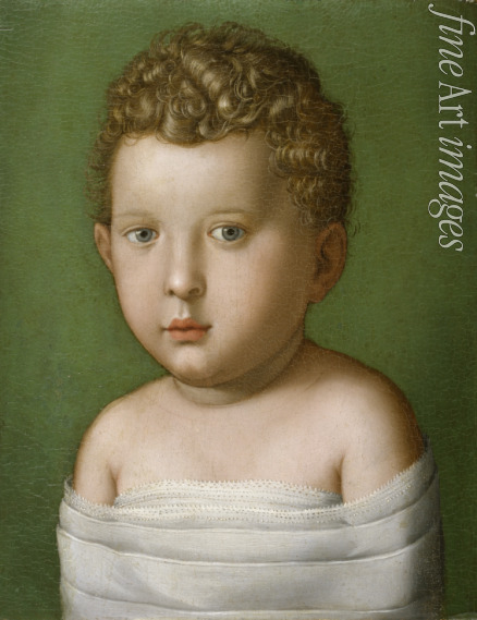 Bronzino Agnolo - Portrait of a Baby Boy