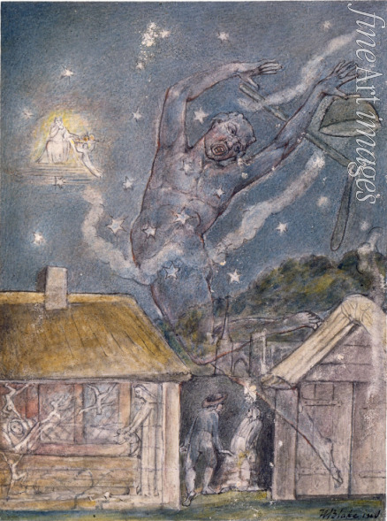 Blake William - The Goblin (from John Milton's L'Allegro and Il Penseroso)