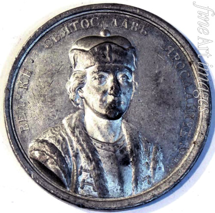 Gass Johann Balthasar - Grand Prince Sviatoslav II of Kiev (from the Historical Medal Series)