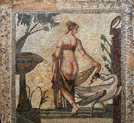 Antique Art - Leda and the Swan