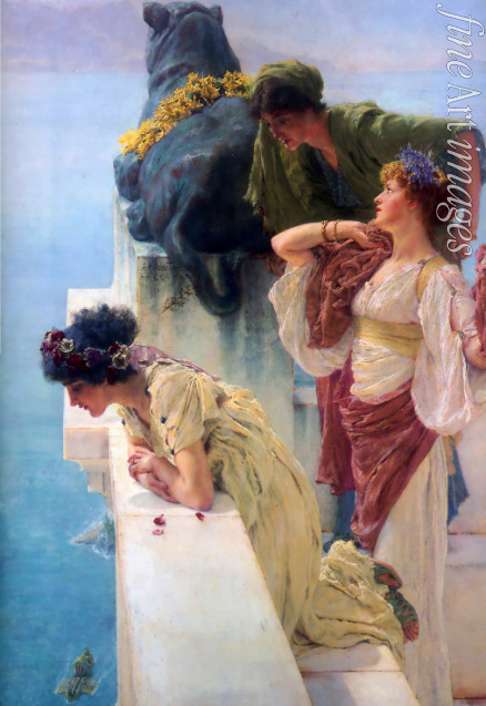 Alma-Tadema Sir Lawrence - A Coign Of Vantage