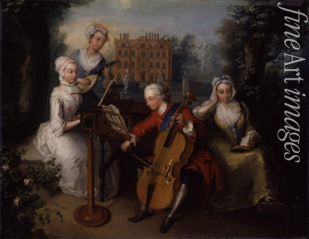 Mercier Philippe - Friedrich Ludwig von Hannover und seine Schwestern