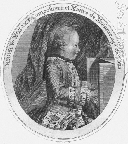 Cook Thomas - Mozart im Alter von 7 Jahren