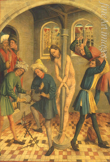 Koerbecke Johann - The Flagellation of Christ