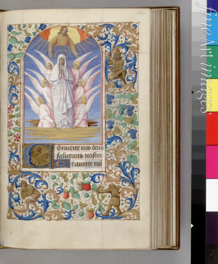 Fouquet Jean (Werkstatt) - Mariä Himmelfahrt (Das Stundenbuch)