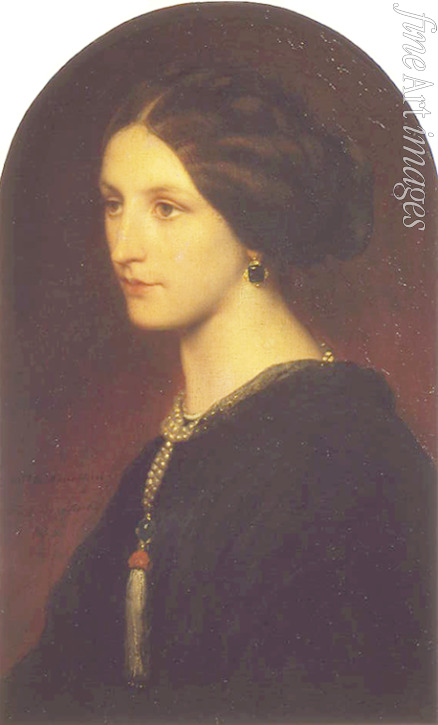Delaroche Paul Hippolyte - Portrait of Countess Sophie Shuvaloff