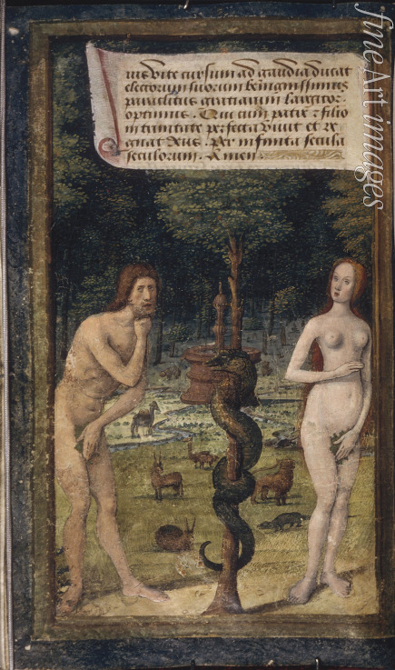 Poyet Jean - Adam und Eva (aus Lettres bâtardes)