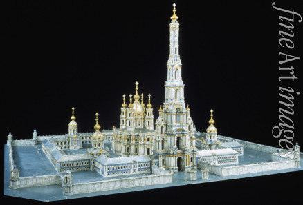 Rastrelli Bartolomeo Francesco - Modell des Smolny-Klosters in Sankt Petersburg
