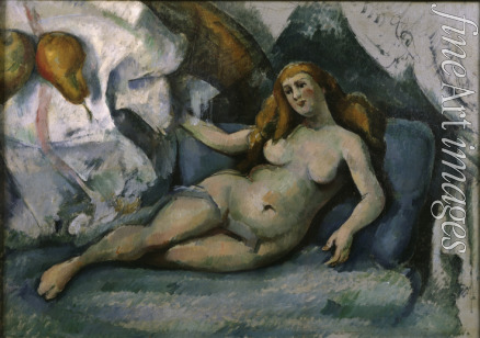 Cézanne Paul - Liegender Akt (Femme Nue)