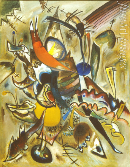 Kandinsky Wassily Wassiljewitsch - Bild mit Spitzen (Komposition Nr. 223)