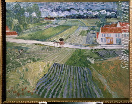 Gogh Vincent van - Landschaft bei Auvers nach dem Regen