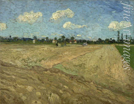 Gogh Vincent van - Ploughed fields (The furrows)