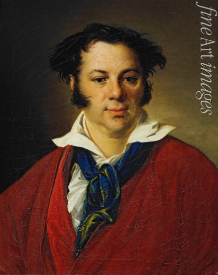 Tropinin Vasili Andreyevich - Portrait of Konstantin Ravich