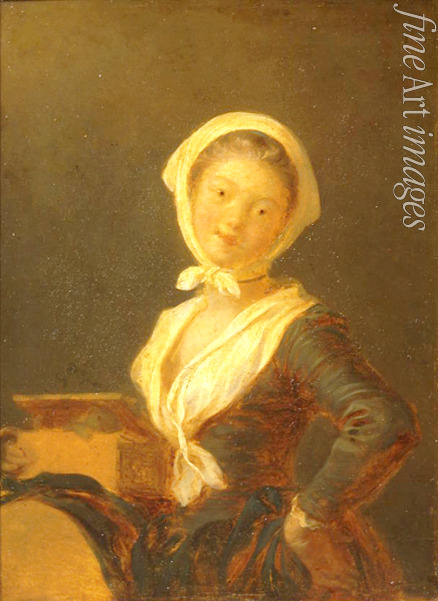 Fragonard Jean Honoré - Leierkastenfrau (Eine Savoyardin)