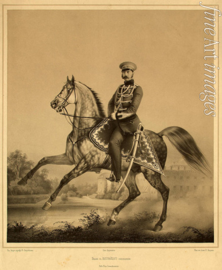 Borel Pyotr Fyodorovich - Portrait of Emperor Alexander II (1818-1881)