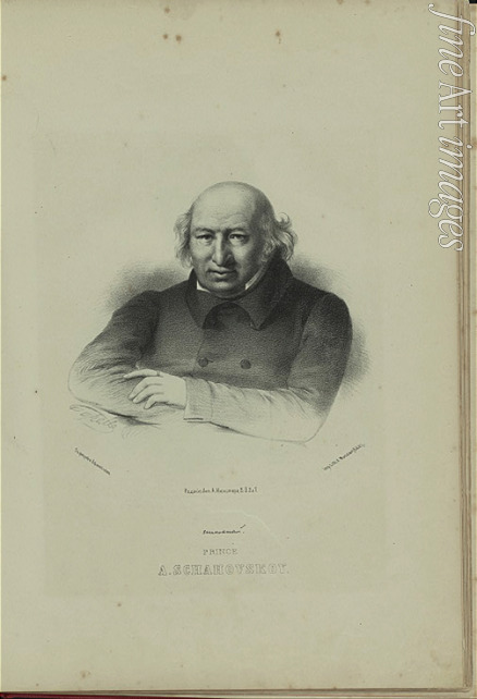 Borel Pjotr Fjodorowitsch - Porträt von Fürst Alexander Alexandrowitsch Schachowskoi (1777-1846)