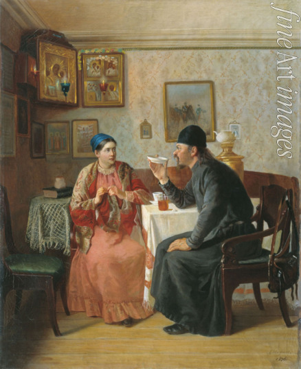 Naumov Alexey Avvakumovich - Tea drinking