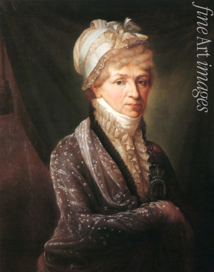 Unbekannter Künstler - Porträt von Fürstin Natalia Petrowna Golizyna (1741-1837)