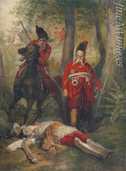Zichy Mihály - Taras Bulba (Illustration zum Roman von N. Gogol)