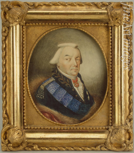 Zhernovoi Danila Grigoryevich - Portrait of Prince Nikolai Borisovich Yusupov (1750-1831)