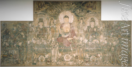 Unbekannter Künstler - Bhaisajyaguru, Buddha der Heilung