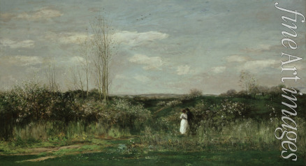 Daubigny Charles-François - Spring Landscape