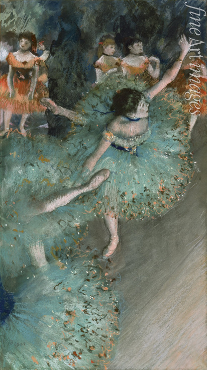 Degas Edgar - Tänzerinnen in Grün
