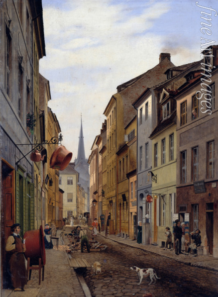 Gaertner Johann Philipp Eduard - The Parochialstraße