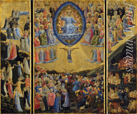 Angelico Fra Giovanni da Fiesole - The Last Judgment (Winged Altar)